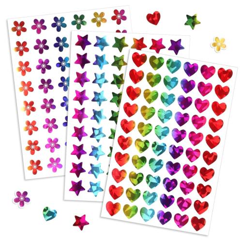 Papier Autocollant décoratif Adhésif sensible à la pression Imprimé multicolore pièce
