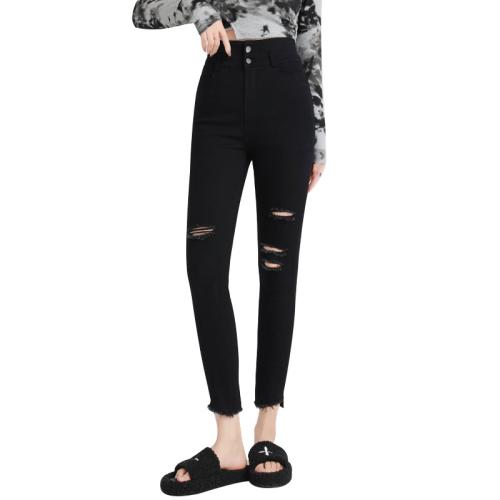 Polyester Pantalon long femme Noir pièce