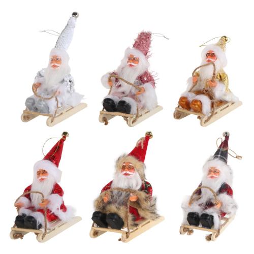 Tuch & Holz & Kunststoff Weihnachtsbaum hängen Deko, mehr Farben zur Auswahl, Stück