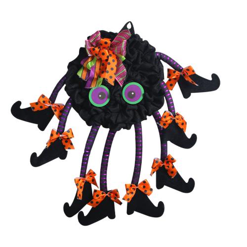 Doek Garland ornamenten Zwarte stuk