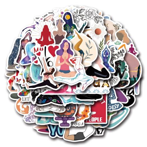 Pvc Autocollant décoratif Imprimé couleur et motif différents pour le choix Ensemble