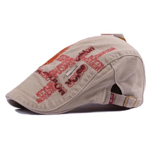 Cotton Berets unisex & adjustable embroidered PC