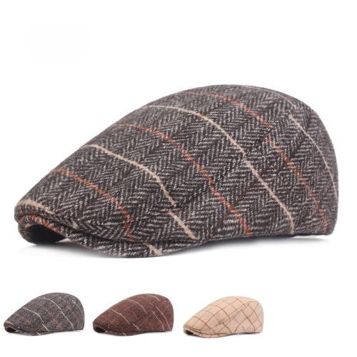 Baumwolle Berets, Gestreift, mehr Farben zur Auswahl, Stück