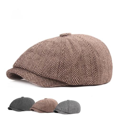 Baumwolle Berets, Gestreift, mehr Farben zur Auswahl, Stück