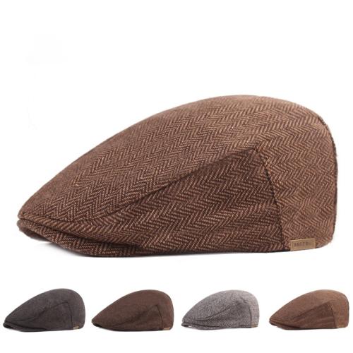Acryl Berets, Patchwork, mehr Farben zur Auswahl, Stück