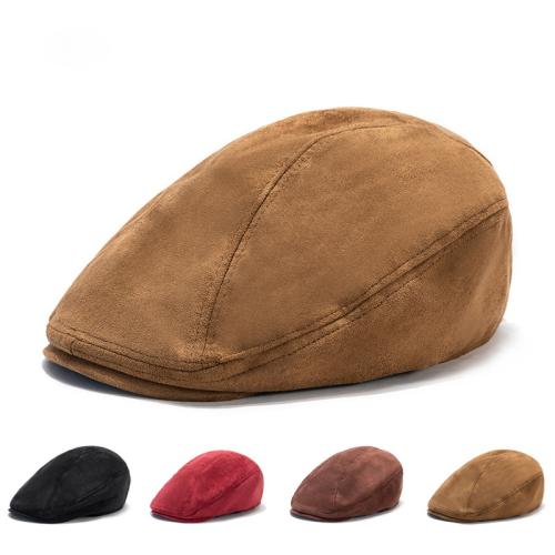 Wildleder Berets, Solide, mehr Farben zur Auswahl,  Stück