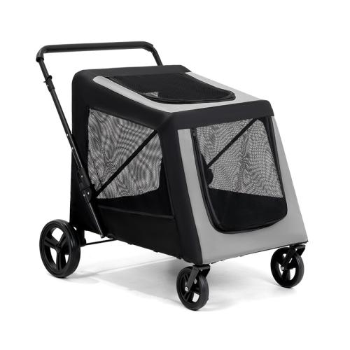 Oxford & Gaas De wandelwagen van het huisdier Metalen meer kleuren naar keuze stuk
