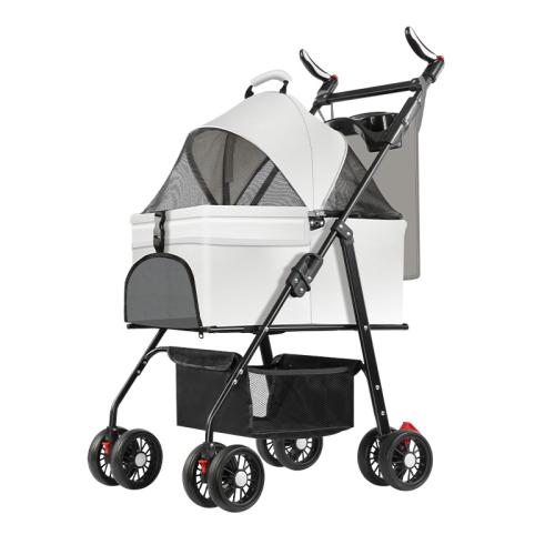 Carbon Staal De wandelwagen van het huisdier meer kleuren naar keuze stuk