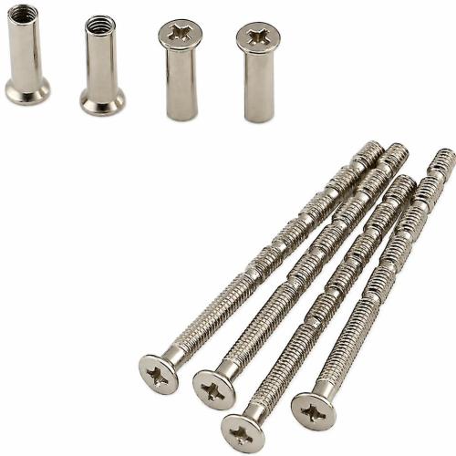 Cross hexagon screw M4 * 60 screw M4 * 16 nut M4 screw iron nickel plated screw
