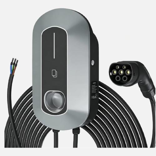 7kW 32A Type 2 Tethered EV Charger Wall Mounted Mode 3 Home Electric Vehicle