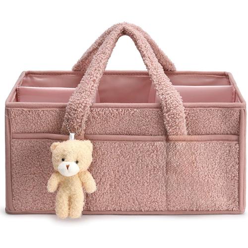 Plush Handbag Storage Bag Polyester Cotton PC