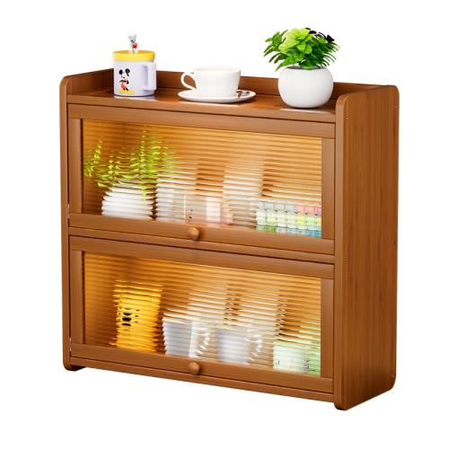 Bois Armoire de stockage pièce