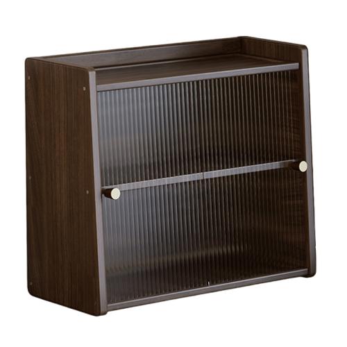 Moso Bamboo & Acrylique Armoire de stockage pièce