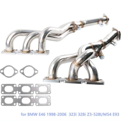Exhaust short Header for BMW M52 (1994-2002) E36 E46 320i 323i E39 520i 523i 528i Z3 2.0-2.8L E38 728i