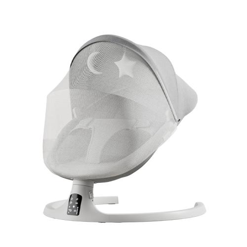 Aluminium Alloy & Engineering Plastics & Plastic & Polyester Electric & Multifunction Baby Rocking Chair adjustable PC