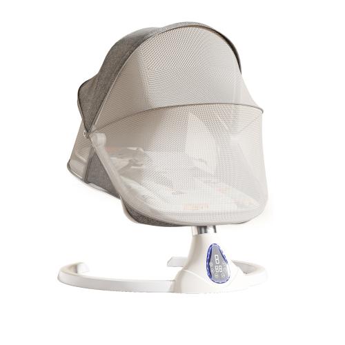 Cloth & Aluminium Alloy & Engineering Plastics Electric & Multifunction Baby Rocker adjustable PC