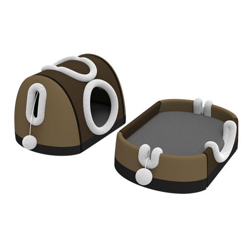 Oxford Soft Pet Bed detachable & thermal Sponge & Nylon PC