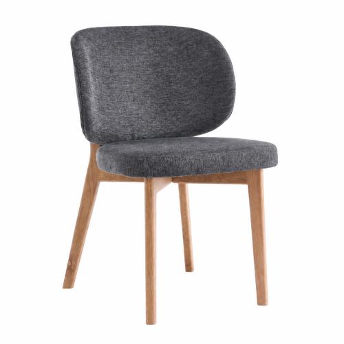 Chenille & Solid Wood Casual House Chair durable Sponge Solid PC