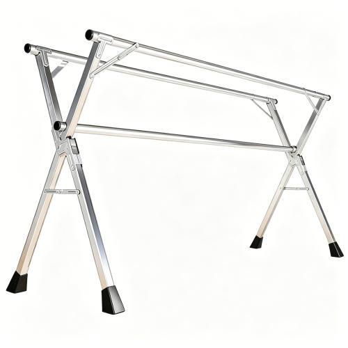 Zinc Plated Steel foldable Clothes Hanging Rack PC
