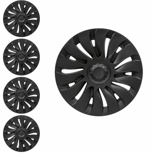 Wheel Covers 19 Inch for Tesla Model Y 2021-2024 Hubcaps 4 Pcs Rim Protector