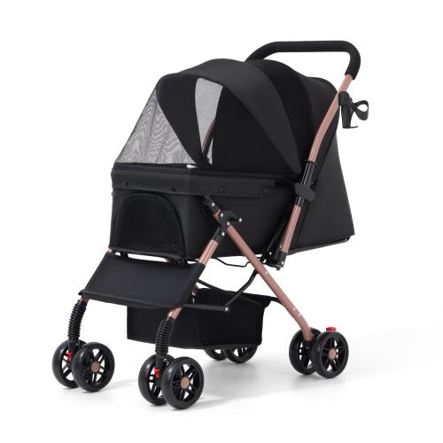 Steel & Oxford foldable & Multifunction Pet stroller portable PC