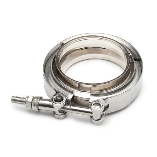 Auto Parts Stainless Steel Hose Clamp 304 Flange Clamp V-Shaped Clamp