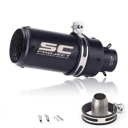 Motorcycle Exhaust Pipe For 250SR Z900 R6 R1 R3 51mm Round Mount