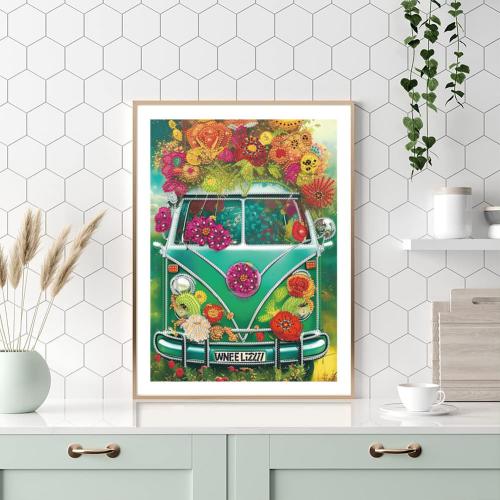 Resin Rhinestones DIY Diamond Painting for home decoration & without frame handmade PC