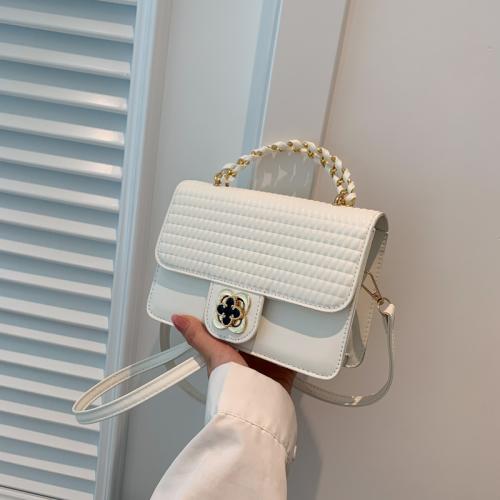 PU Leder Handtasche, Plaid, mehr Farben zur Auswahl,  Stück
