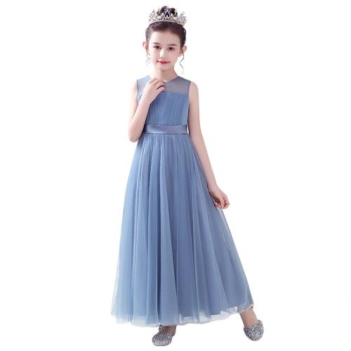Polyester Girl One-piece Dress Cute PC