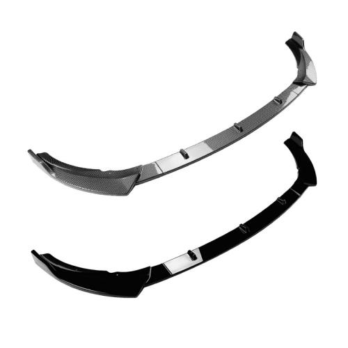 Carbon Look Front Bumper Splitter Lip For Mercedes-Benz C Class W205 2019-2021