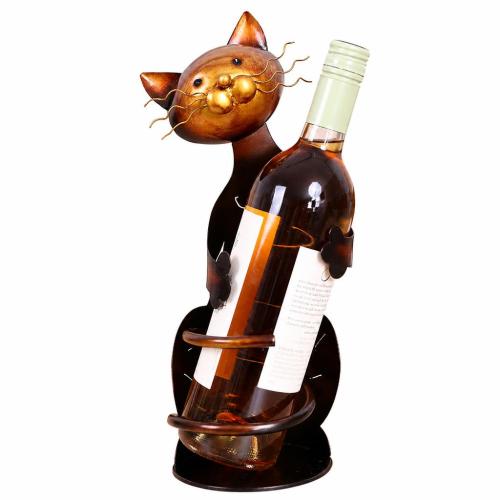 Iron Creative Wine Racks Ornaments PC