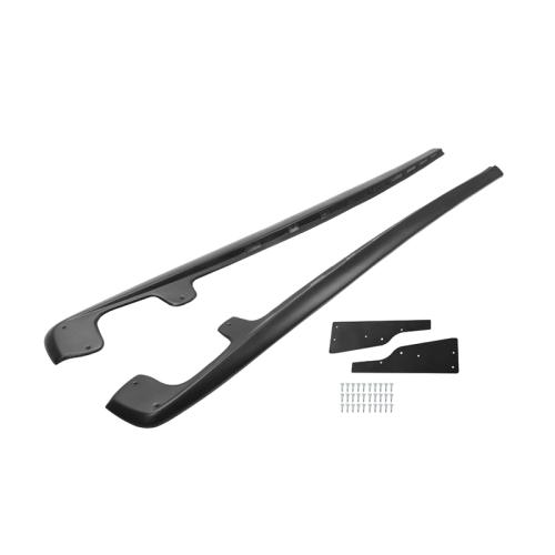 For 05-13 Corvette C6 Base ZR1 Style Matte Side Skirts Rocker Panel Mud Flaps