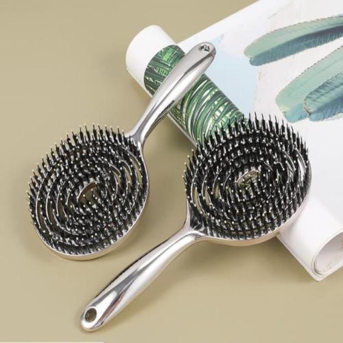 ABS Comb PU Leather silver PC