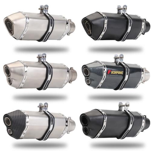 370 Motorcycle Exhaust Pipe Universal For 800Nk Ninja400 CBR400