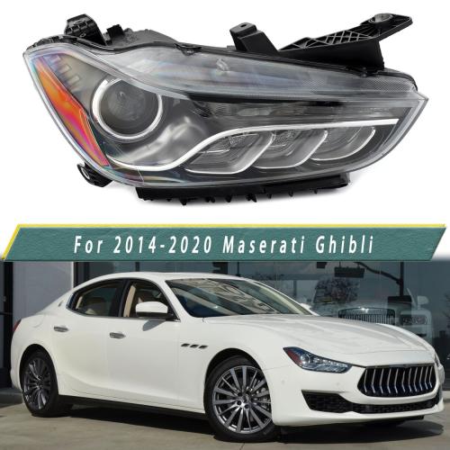 For 2014-2020 Maserati Ghibli Right Side Xenon Headlight Non AFS W/ Module NEW