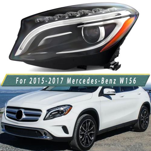 Xenon Headlight Left Side For 2015-17 Mercedes GLA Class GLA250 W156 A1569062100