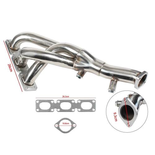 Exhaust Headers Manifold Stainless Steel Exhaust Pipe For BMW E46 E39 Z3 2.5L 2.8L 3.0L