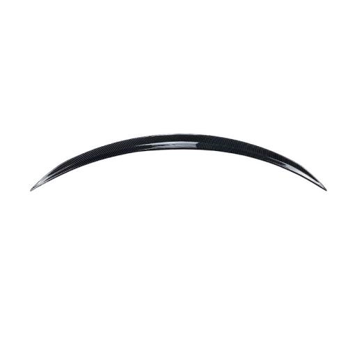 For 15-21 Benz W205 C Class AMG Style Trunk Spoiler Lip Painted #744/775 Silver