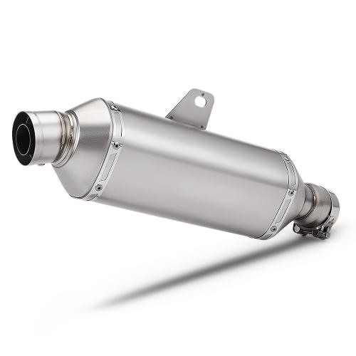 For KOVE 450 Rally Integrated Mid-Pipe & Slip-On Muffler Exhaust Direct Bolt-On to Stock Header