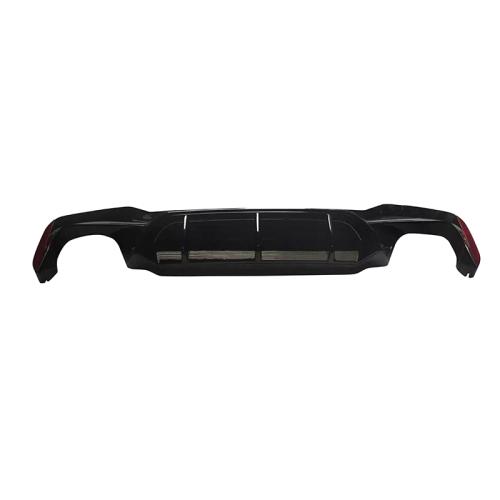 Glossy Black Rear Diffuser For 17-23 BMW G30 5 Series W/ M Sport Bumper