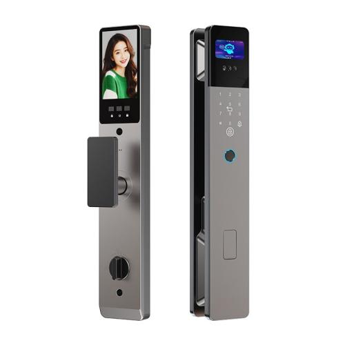 Aluminium Alloy & Stainless Steel Electronic & Multifunction Fingerprint Lock anti-theft black PC