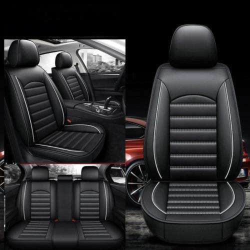 For Ford Mustang Leather 5 Seat Cover Front Rear Full Sets Protector Cushion US