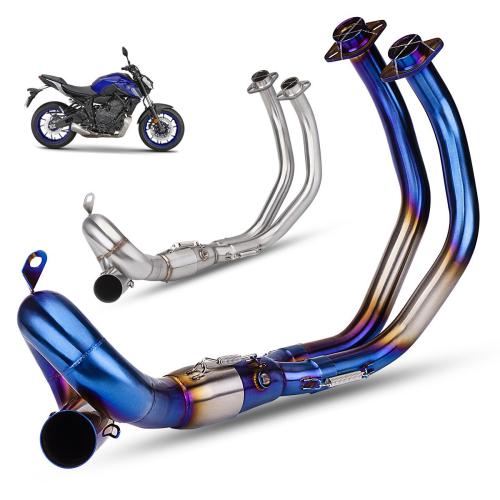 For Yamaha MT-07 14-23 Stainless Front Header Exhaust Bolt-On