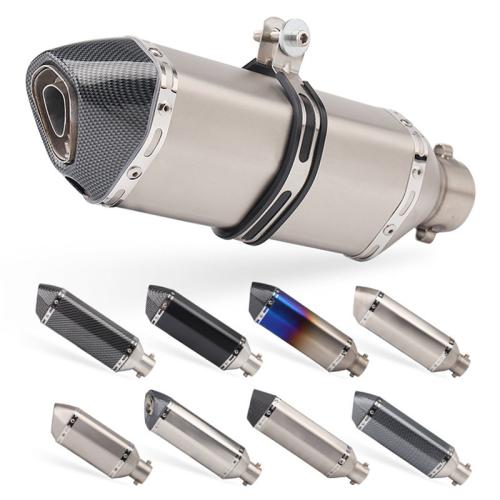 Universal Hexagon Motorcycle Exhaust for Benelli TNT600 Kawasaki