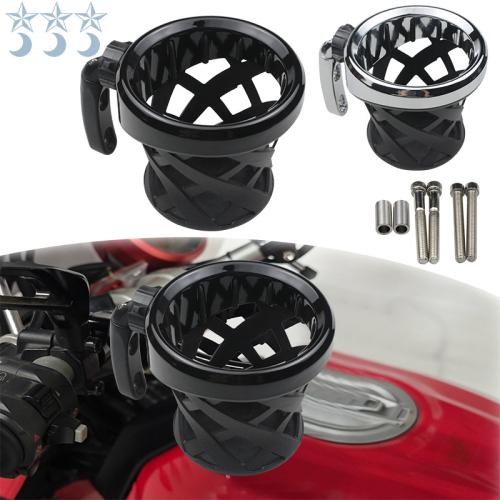For Harley/Honda GL1800 Gold Wing Mesh Handlebar Cup Holder
