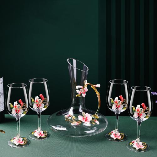 Glass Wine Glass Set