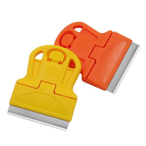 Acier inoxydable & Plastique Scrapper en verre pièce