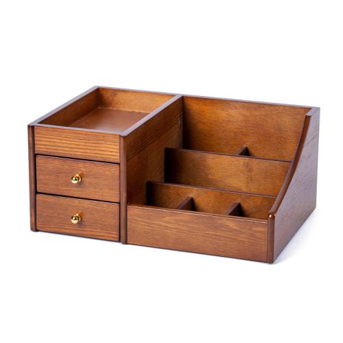 Holz Kosmetische Aufbewahrungsbox, Metall, Stück