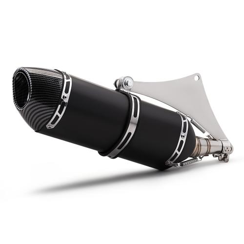 For Kymco Xciting 250/300 Stainless Mid Pipe & Slip-On Muffler Kit